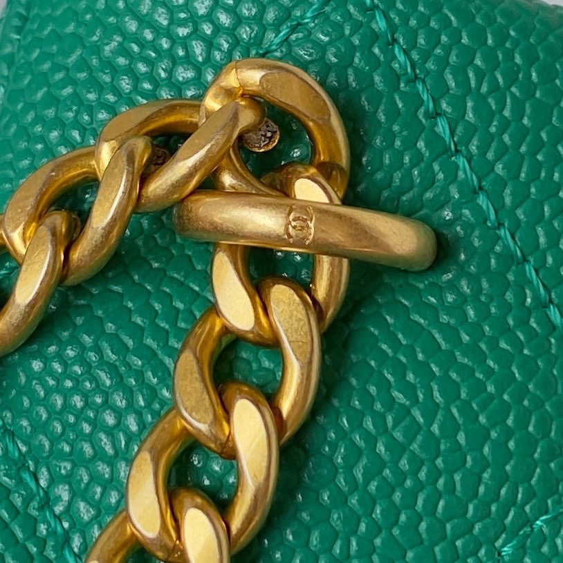 Chanel Unique Style Caviar Leather Crossbody Bag