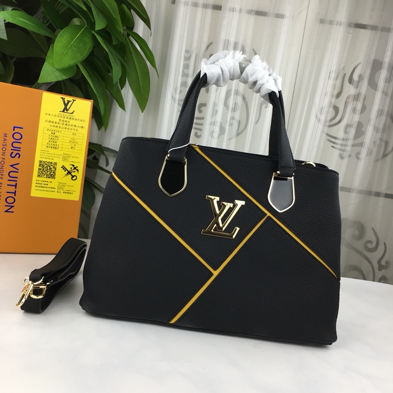 LV Leather Handheld & Crossbody Bag