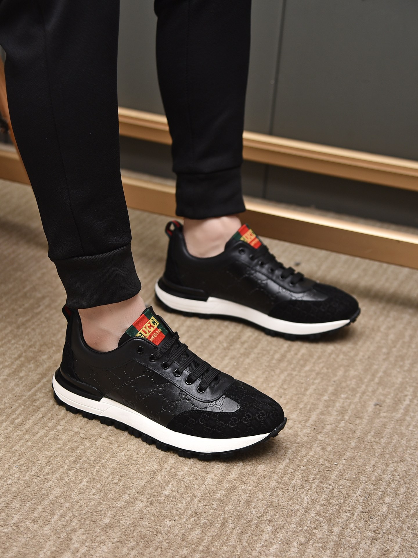 Gucci Leather Sneakers