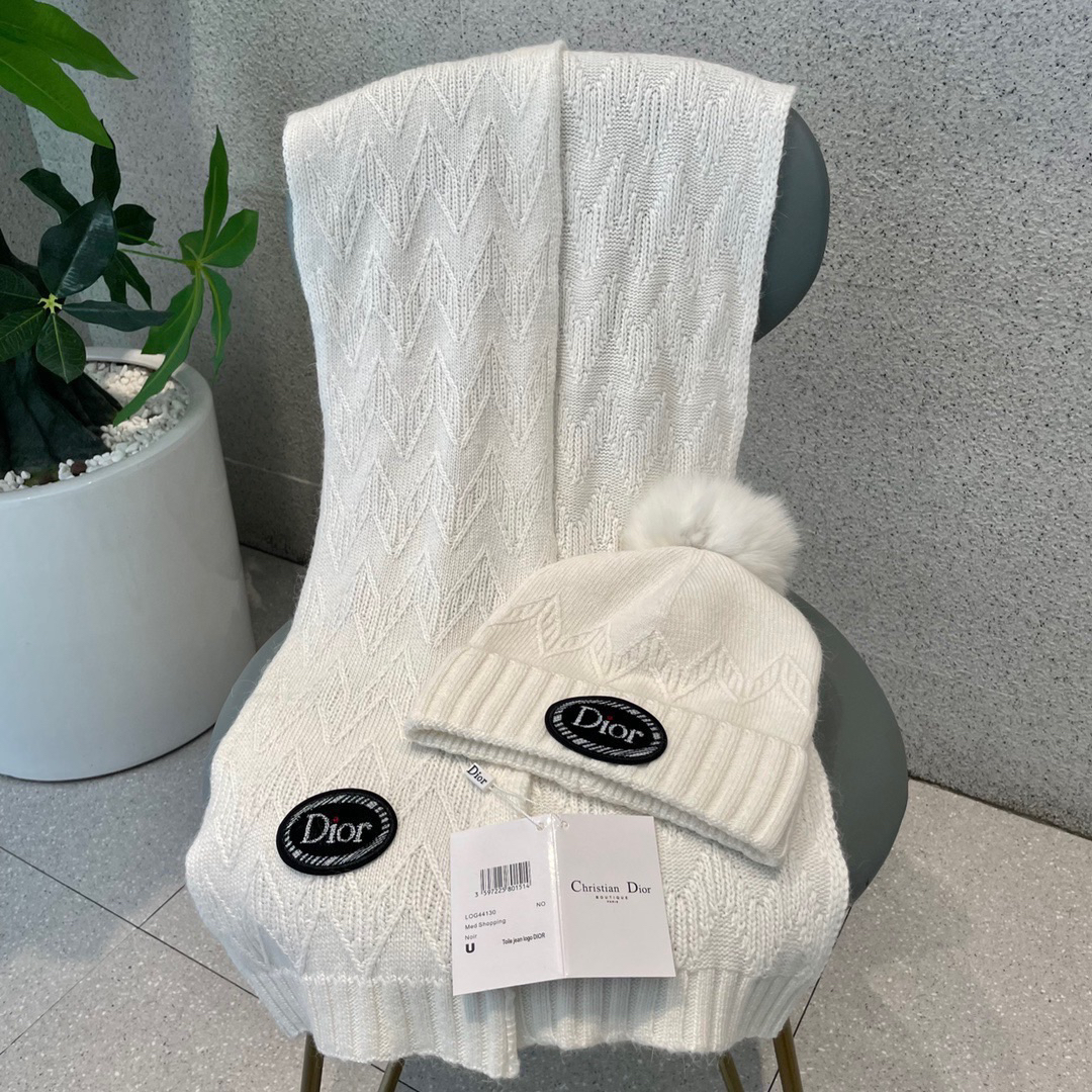 Dior Wool Knit Hat