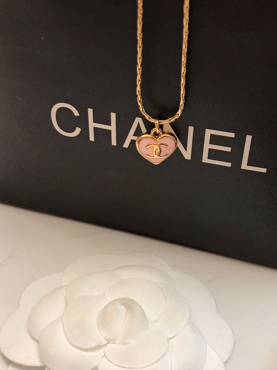 Chanel Heart Mini Necklace