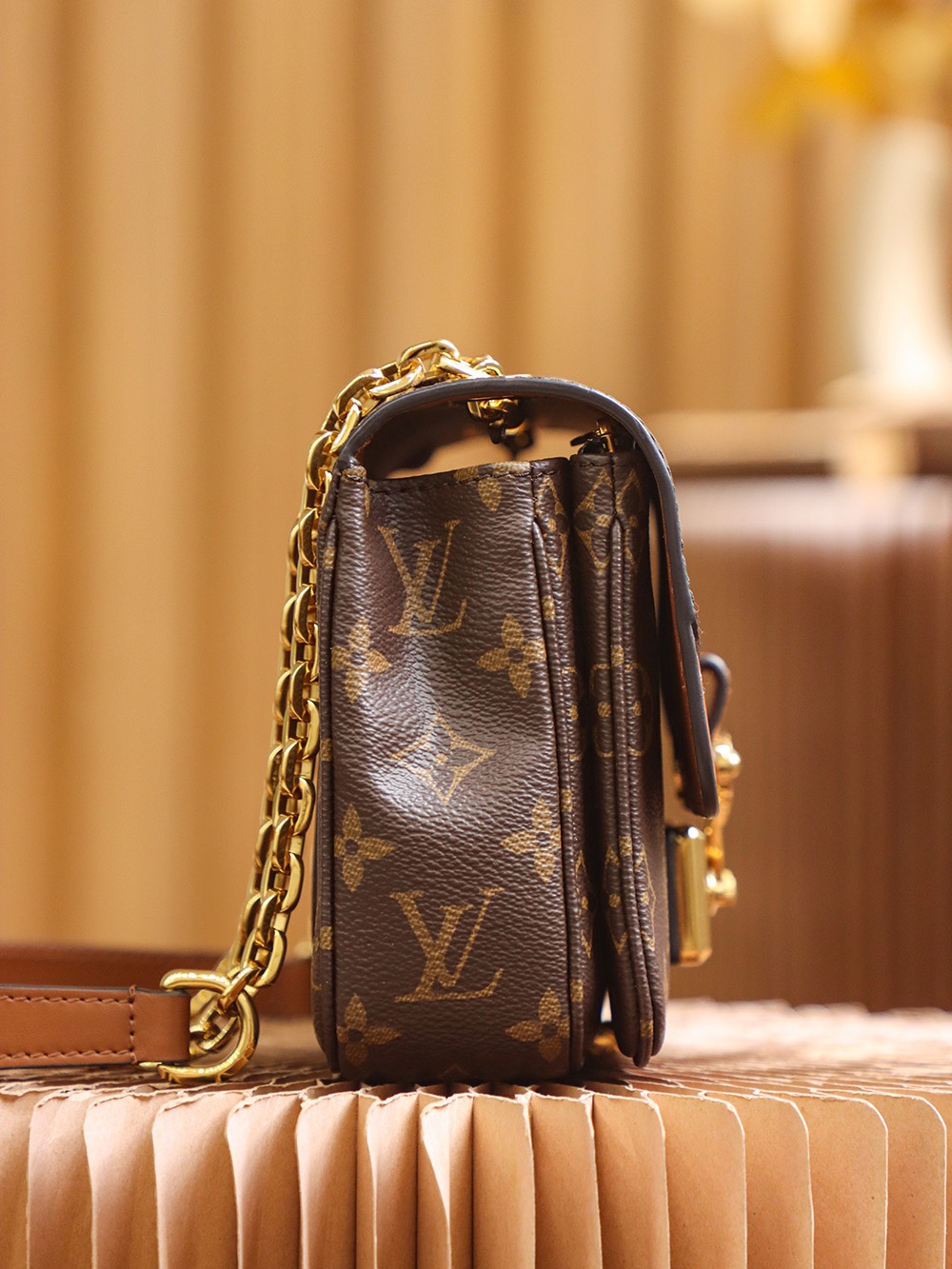 LV Classic Monogram Chain Bag