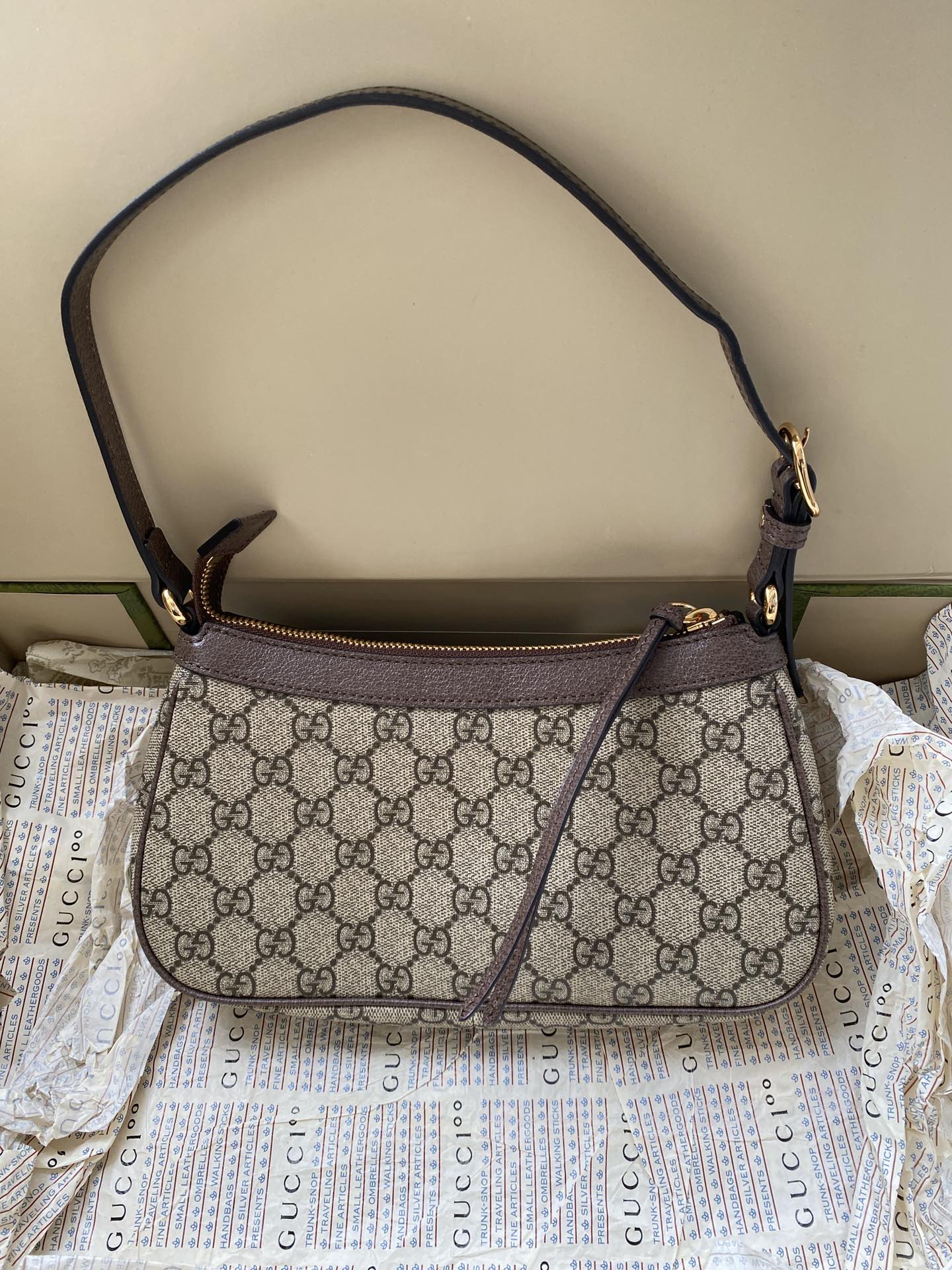 Gucci Classic Monogram Underarm Bag