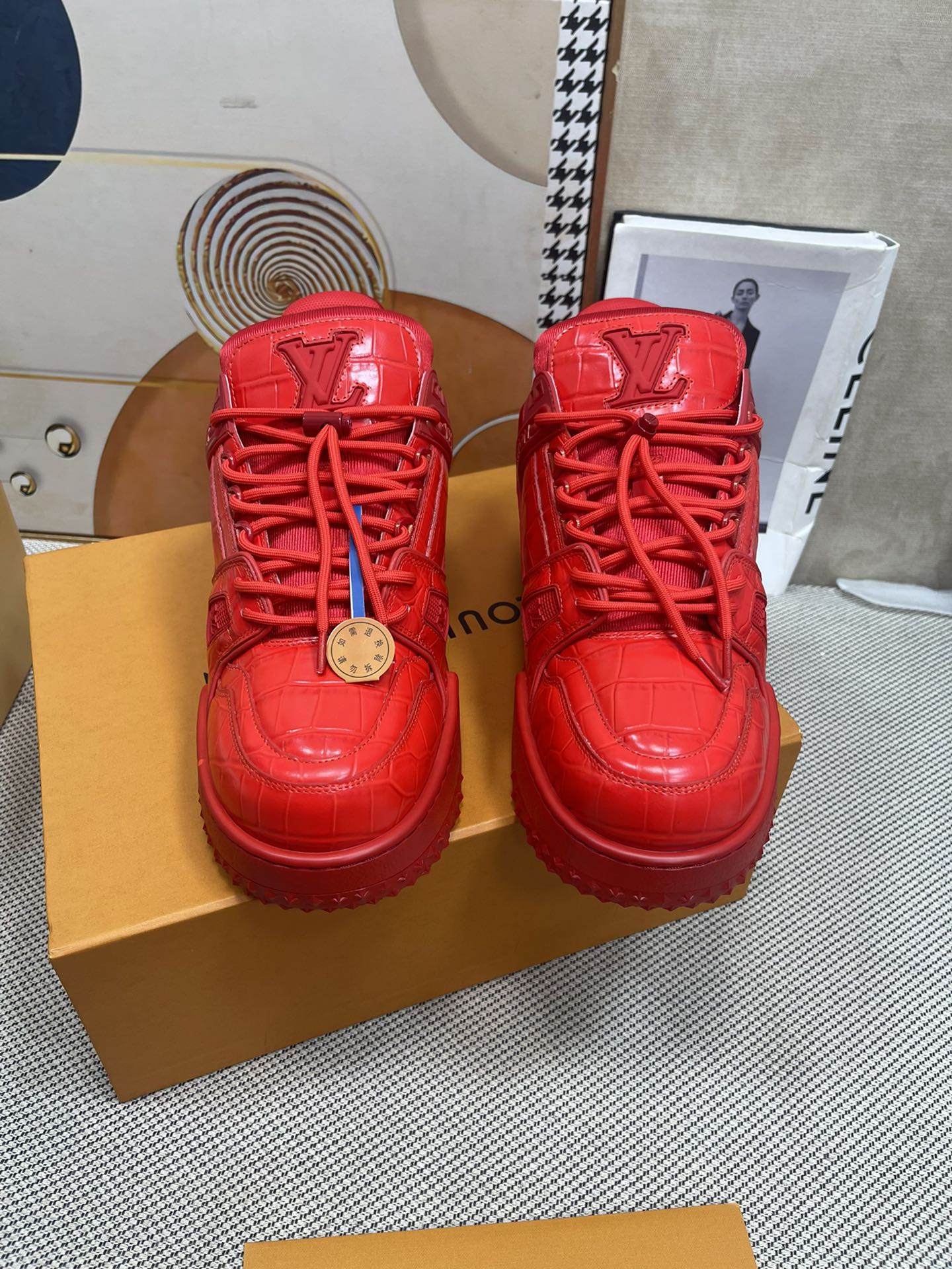 LV Soft Calfskin Sneakers