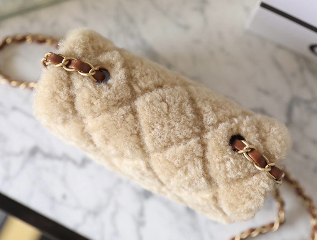 Chanel's Latest Lamb Wool Crossbody Bag