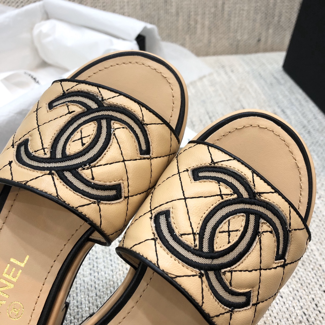 Chanel Soft Leather Slippers