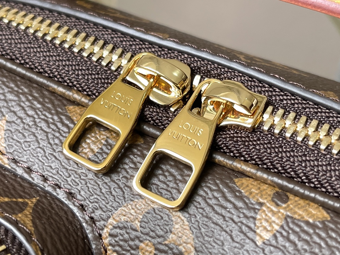 LV Classic Limited Edition Leather Monogram Handbag