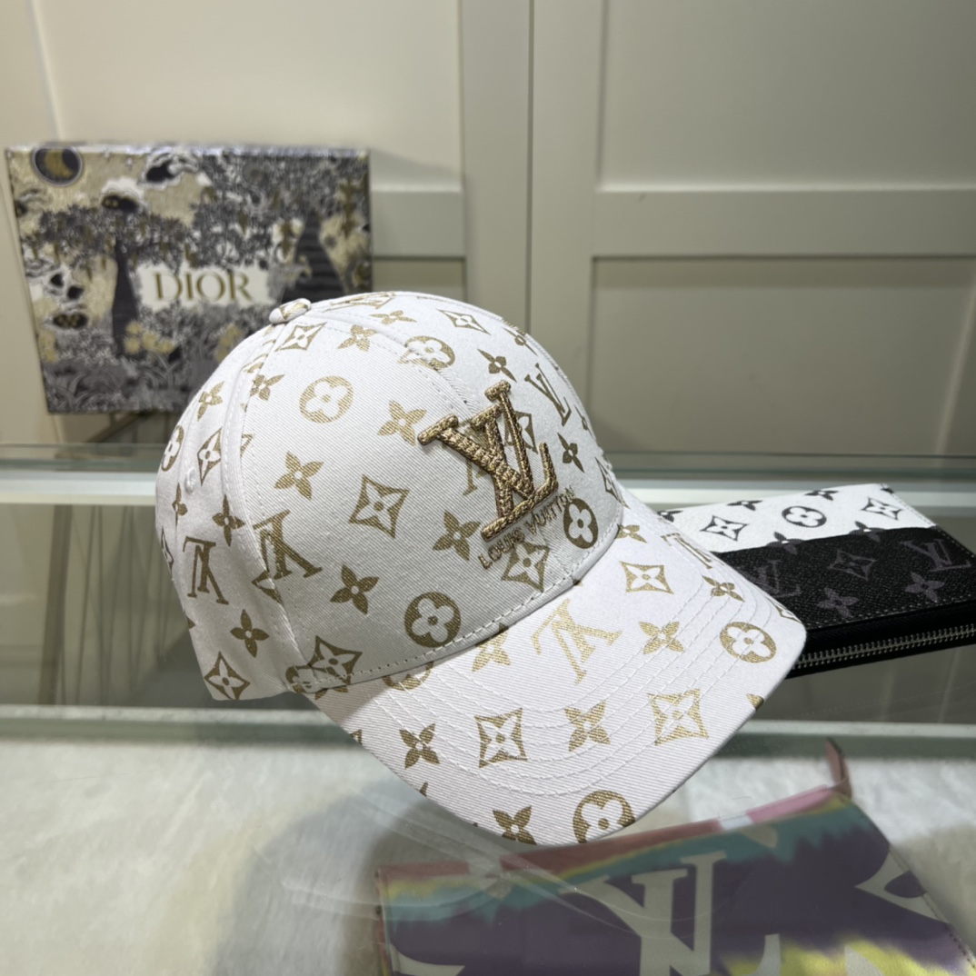 LV Monogram Cap