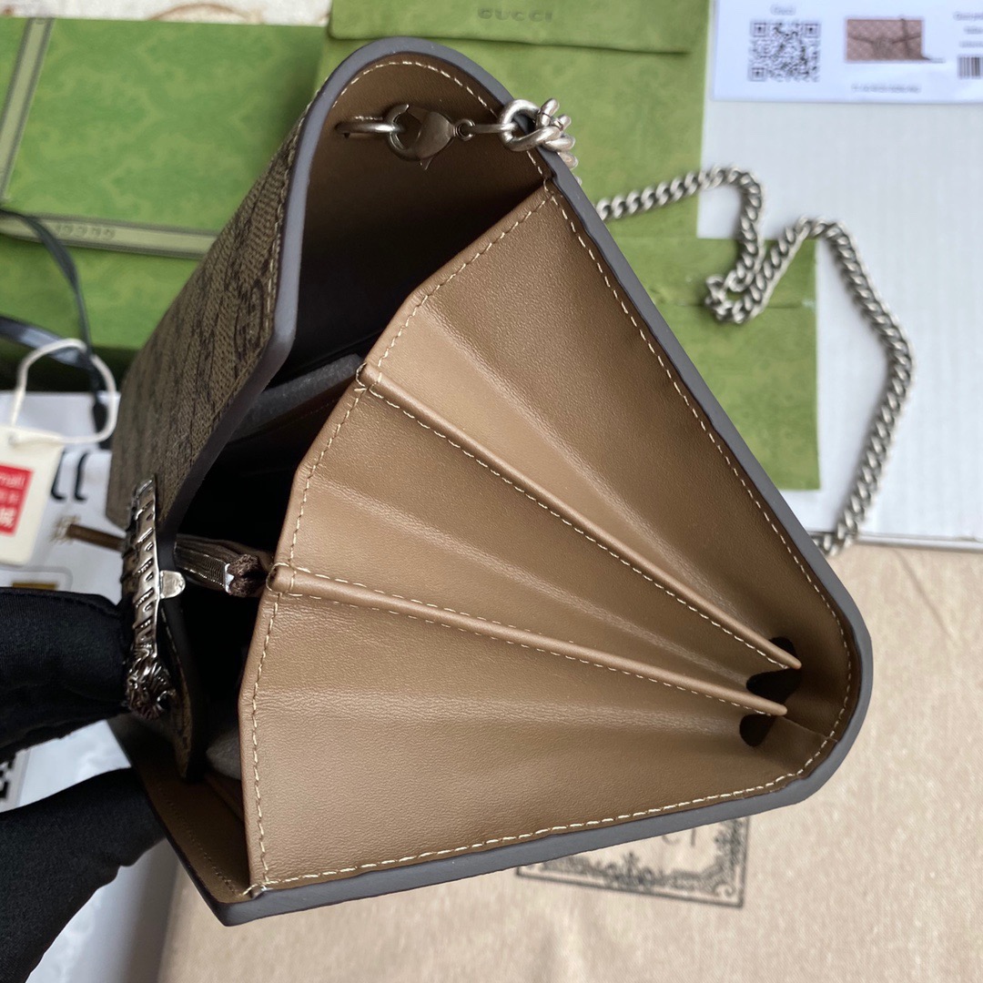 Gucci Vintage Monogram Chain Small Bag