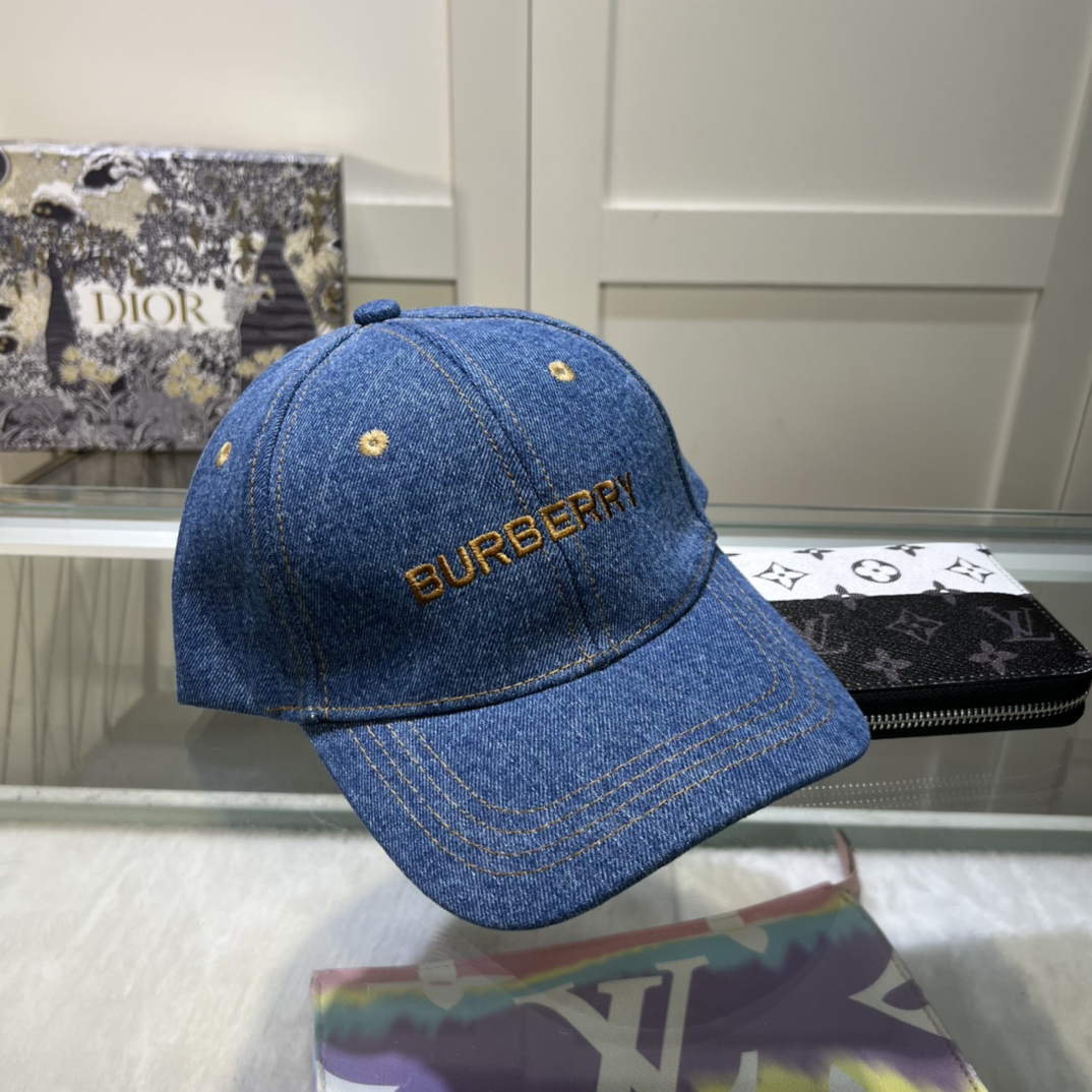 Burberry Denim Cap