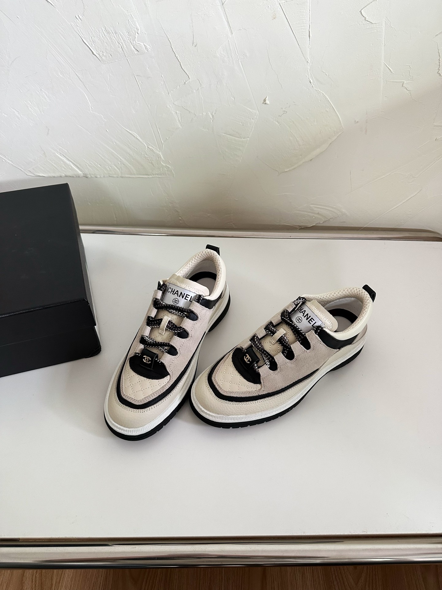 Chanel Soft Sheepskin Sneakers