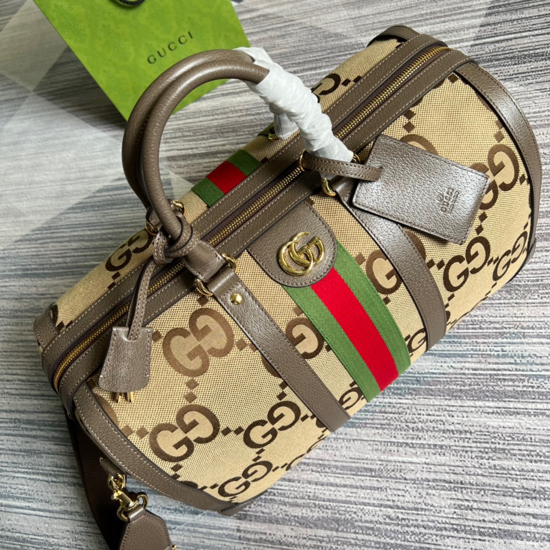 Gucci Classic Vintage-Inspired Leather Handbag