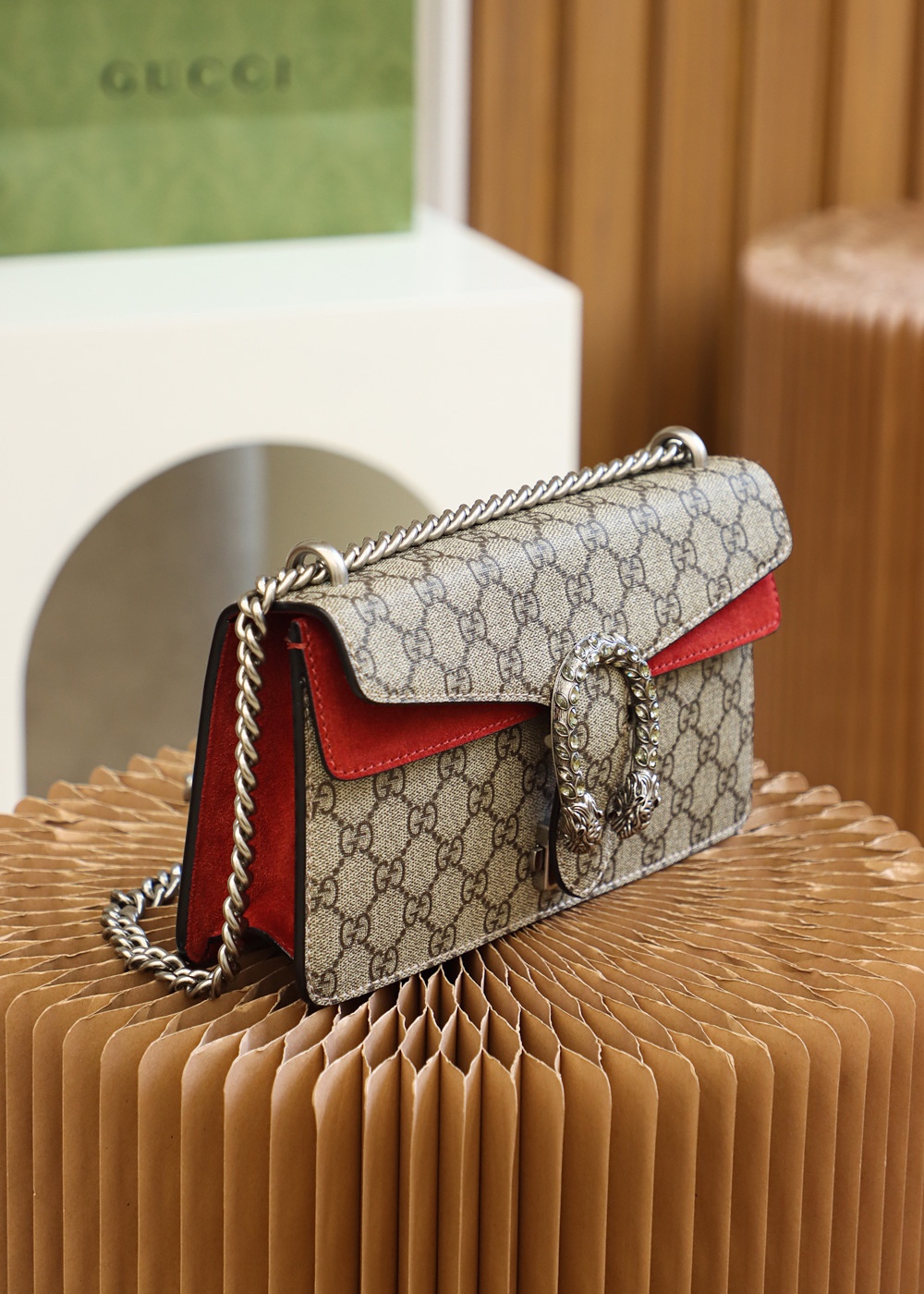 Gucci First-Layer Cowhide Crossbody/Shoulder Bag