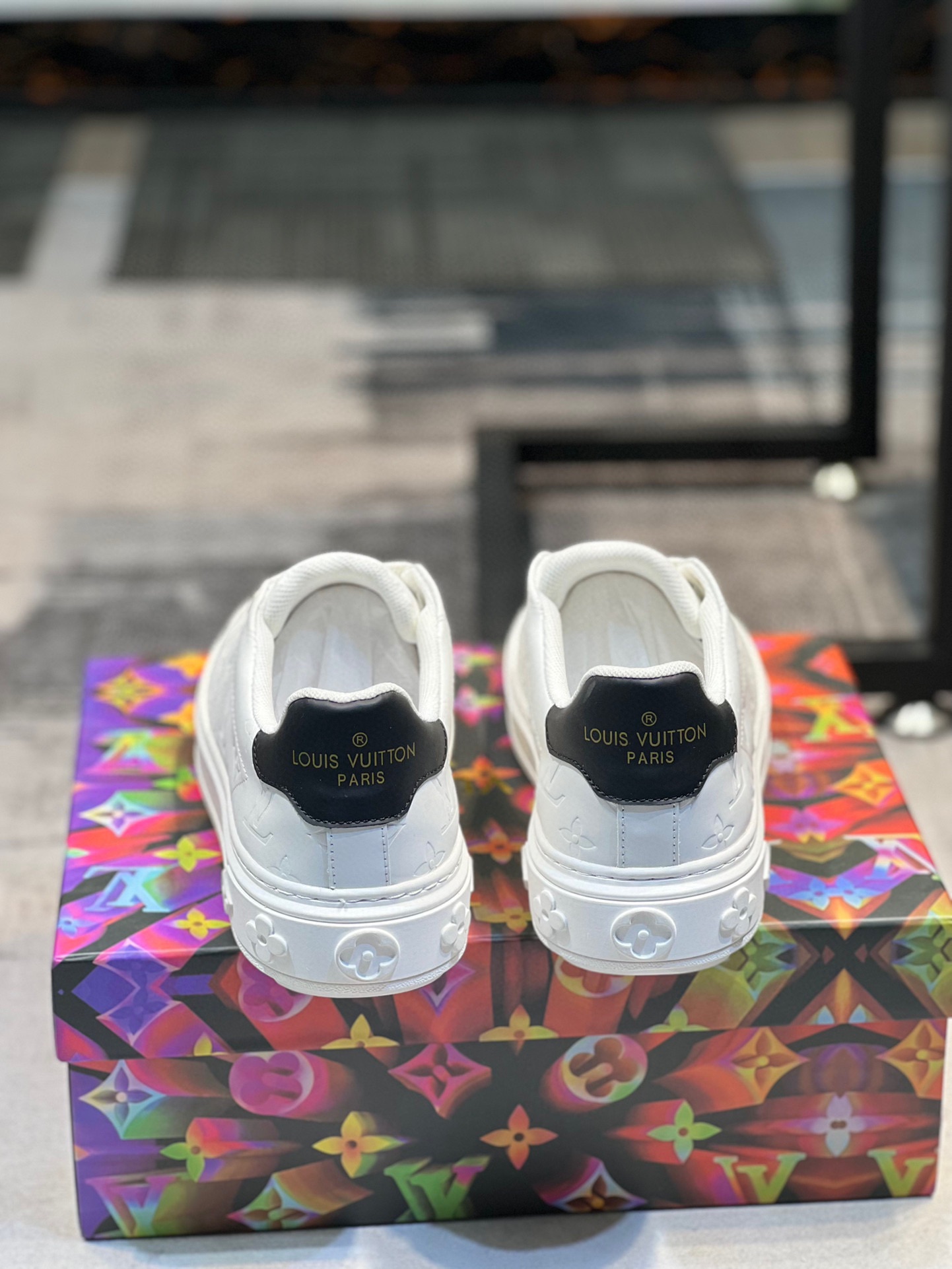 Louis Vuitton Fashionable Versatile Sneakers In White