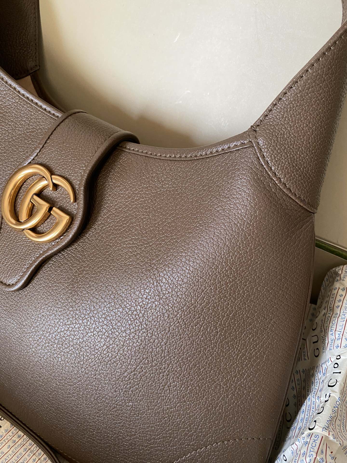 Gucci Soft Leather Underarm Bag