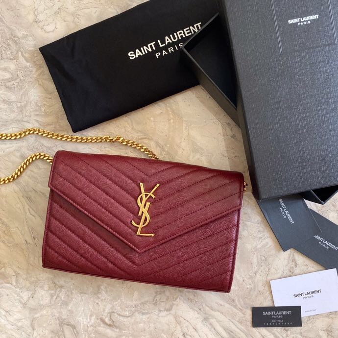 Saint Laurent Classic Chain Shoulder/Crossbody Bag for Women