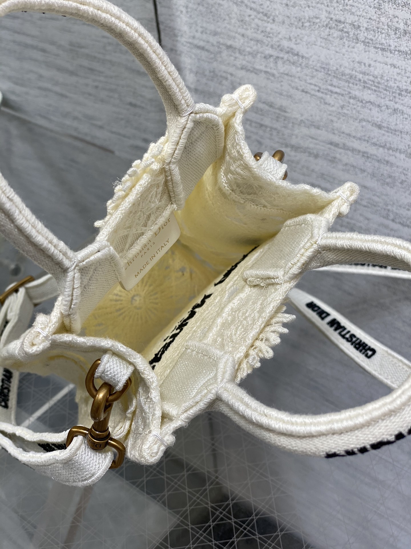 Christian Dior Square Shape Handheld & Crossbody Bag