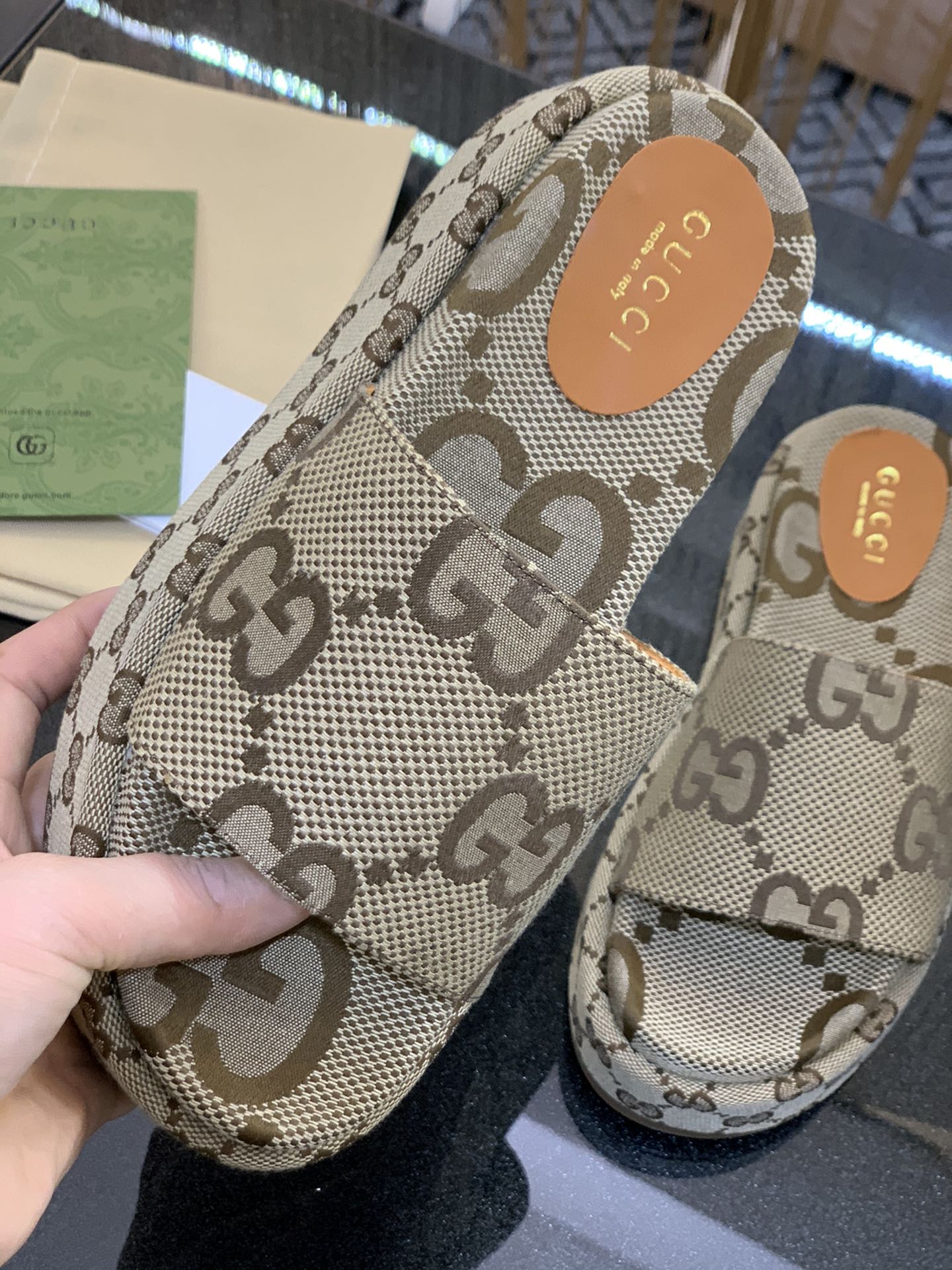 Gucci Platform Slippers