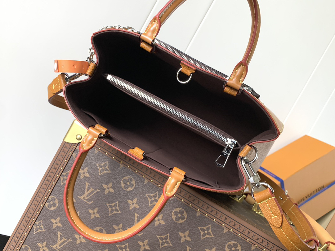 LV Marelle Tote Medium Handbag in Top-Grain Leather