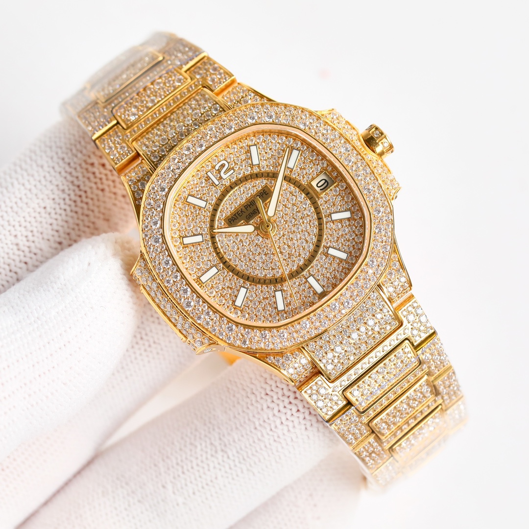 Patek Philippe Platinum Full-Diamond Limited Edition