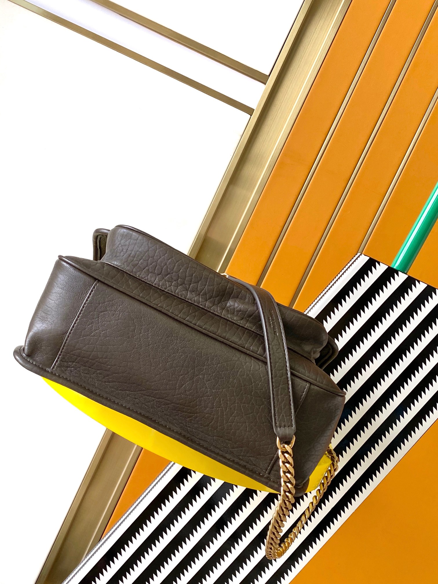 Saint Laurent NIKai Medium Flip Clutch with LE CASSANDRE Metal Accents