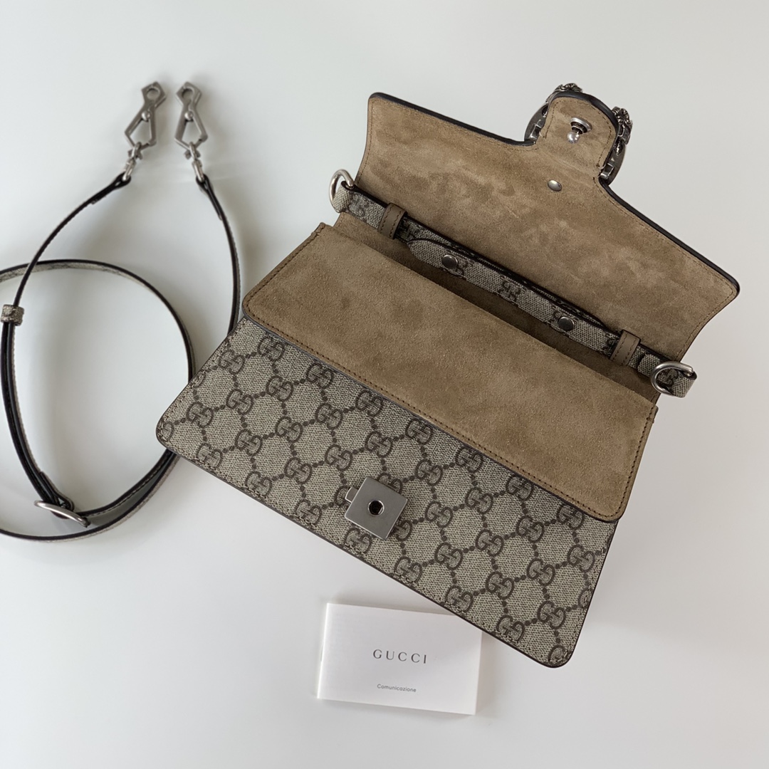 Gucci Classic Vintage-Inspired Leather Handbag