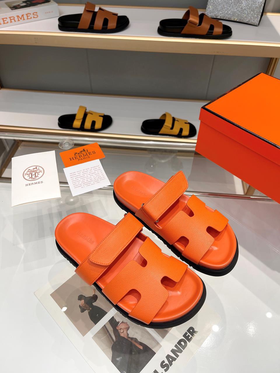 Hermès Semi-Enclosed Slippers