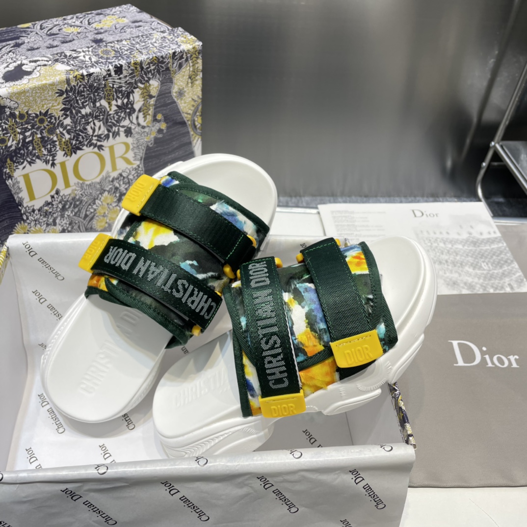 Dior Magic Strap Platform Sandals