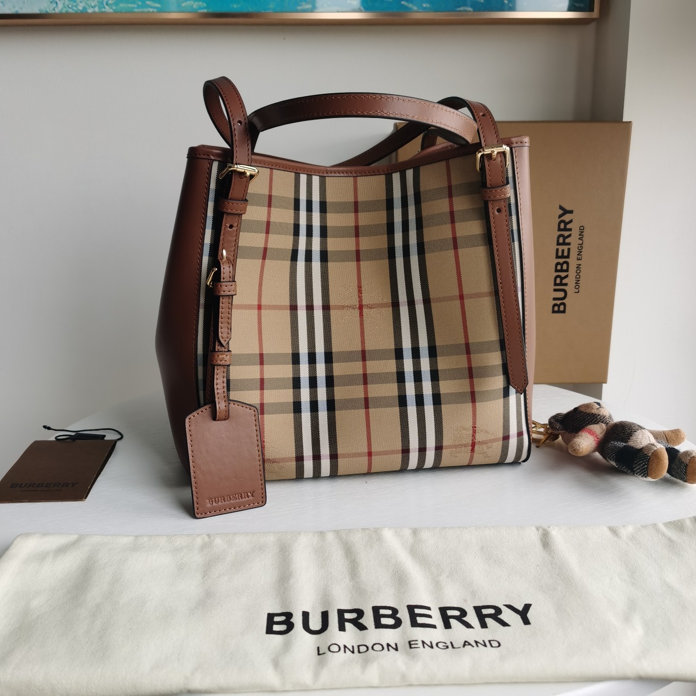 Burberry Transformable Tote Bag