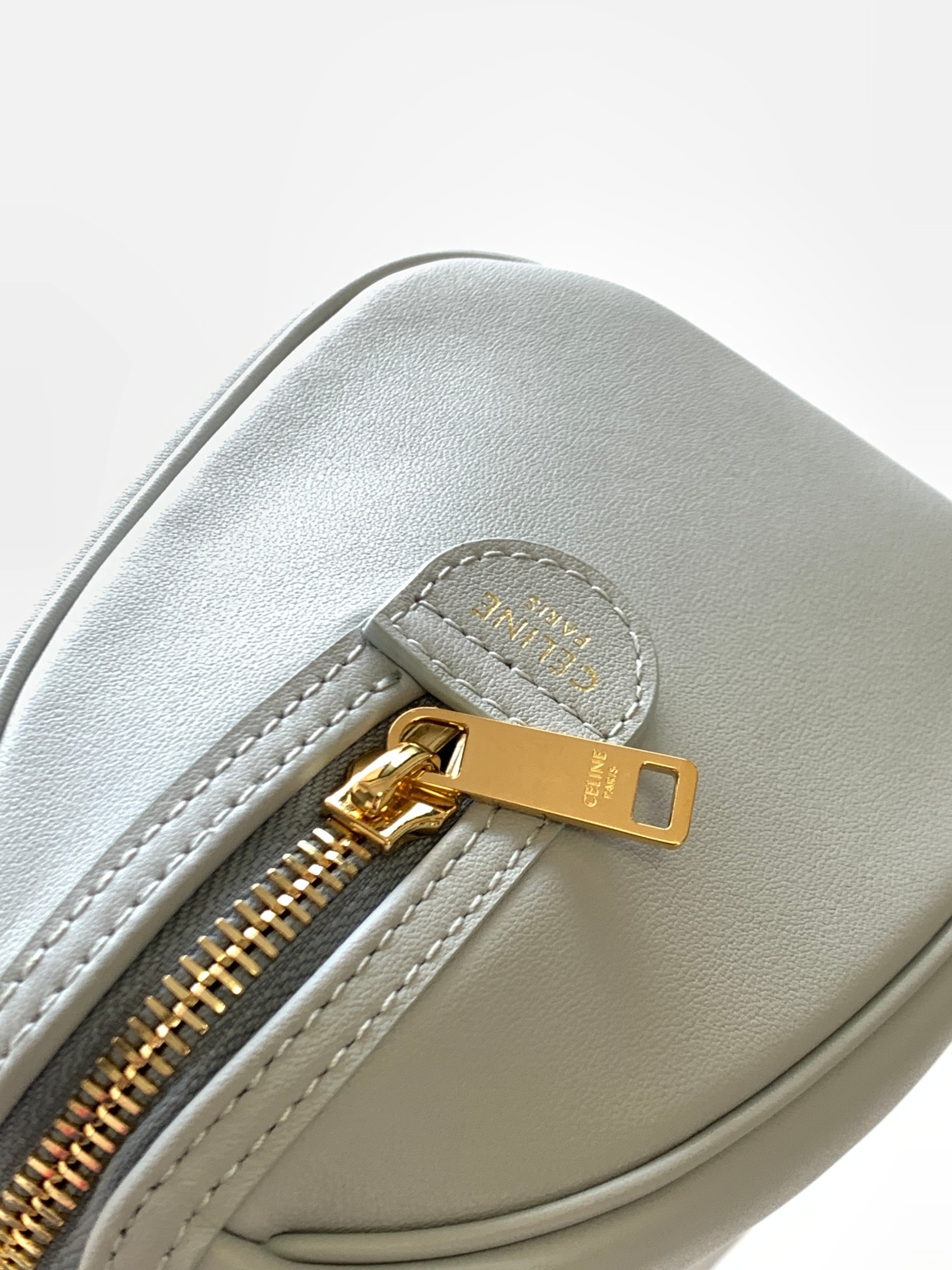 Original big brand luxury goods 1:1 high-end quality top qualityCELIN CUIR TRIOMBE small smooth calf leather Boston bagOriginal big brand luxury goods 1:1 high-end quality top original size copy