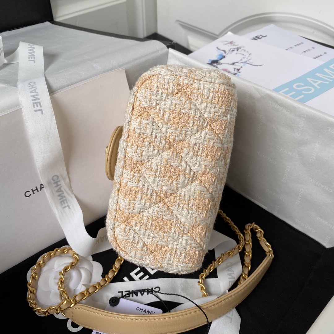 Chanel Wool Mini Lipstick Pouch