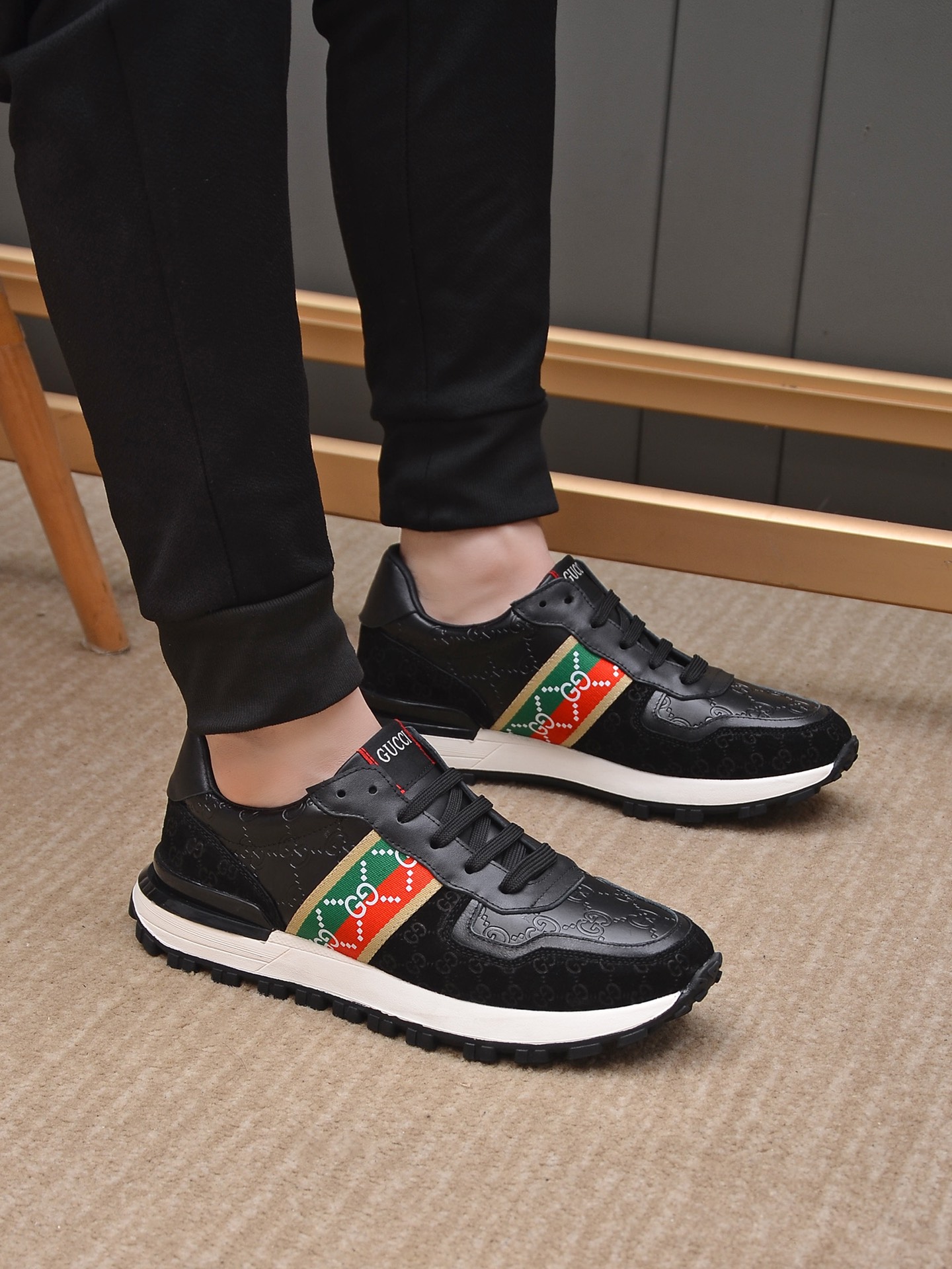 Gucci Leather Sneakers