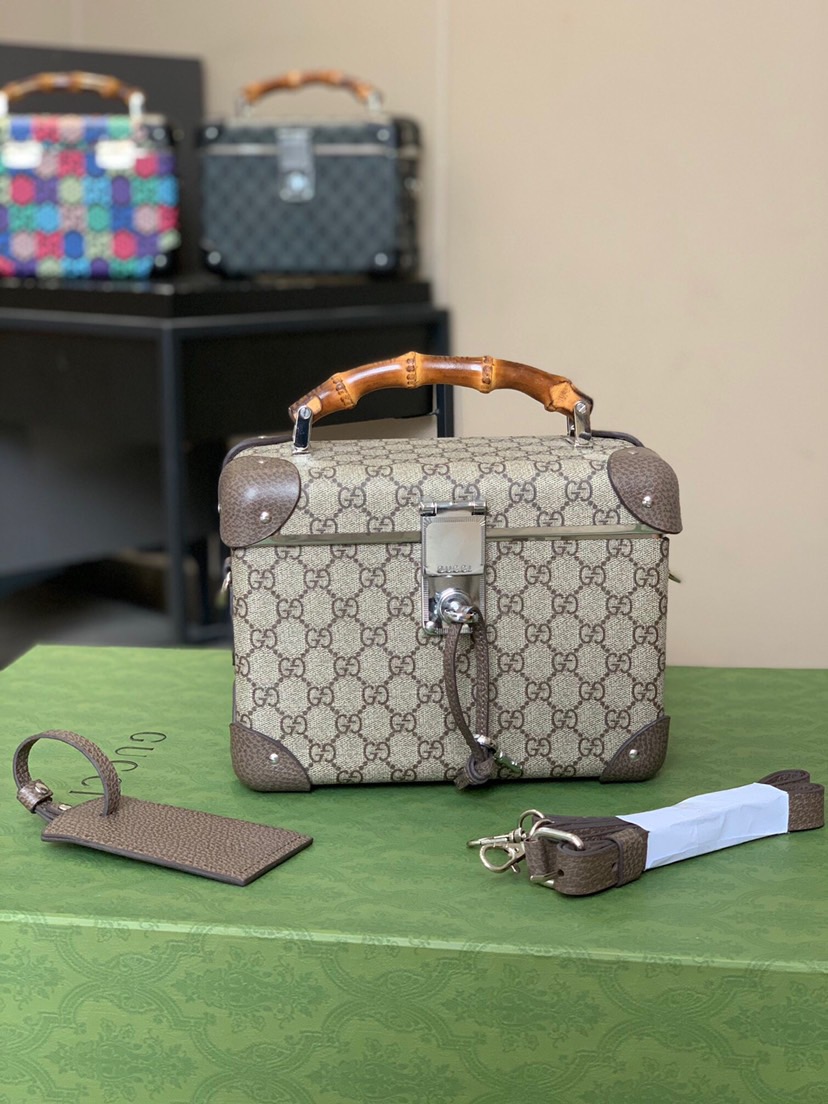 Gucci Unique Vintage Square Handbag