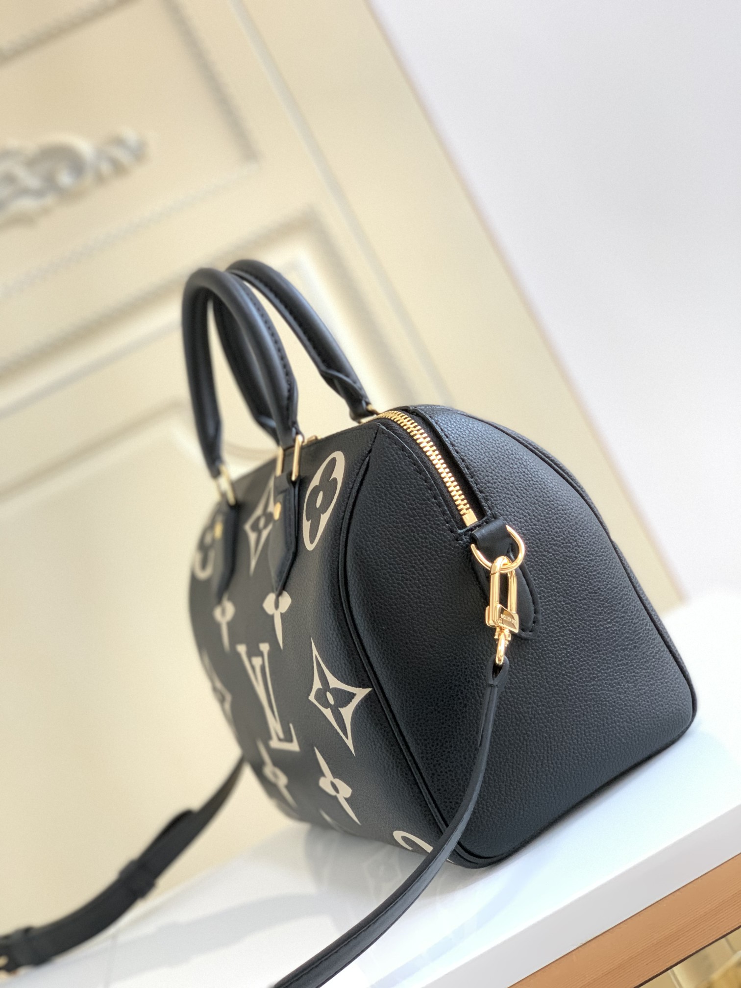 LV Cowhide Handbag
