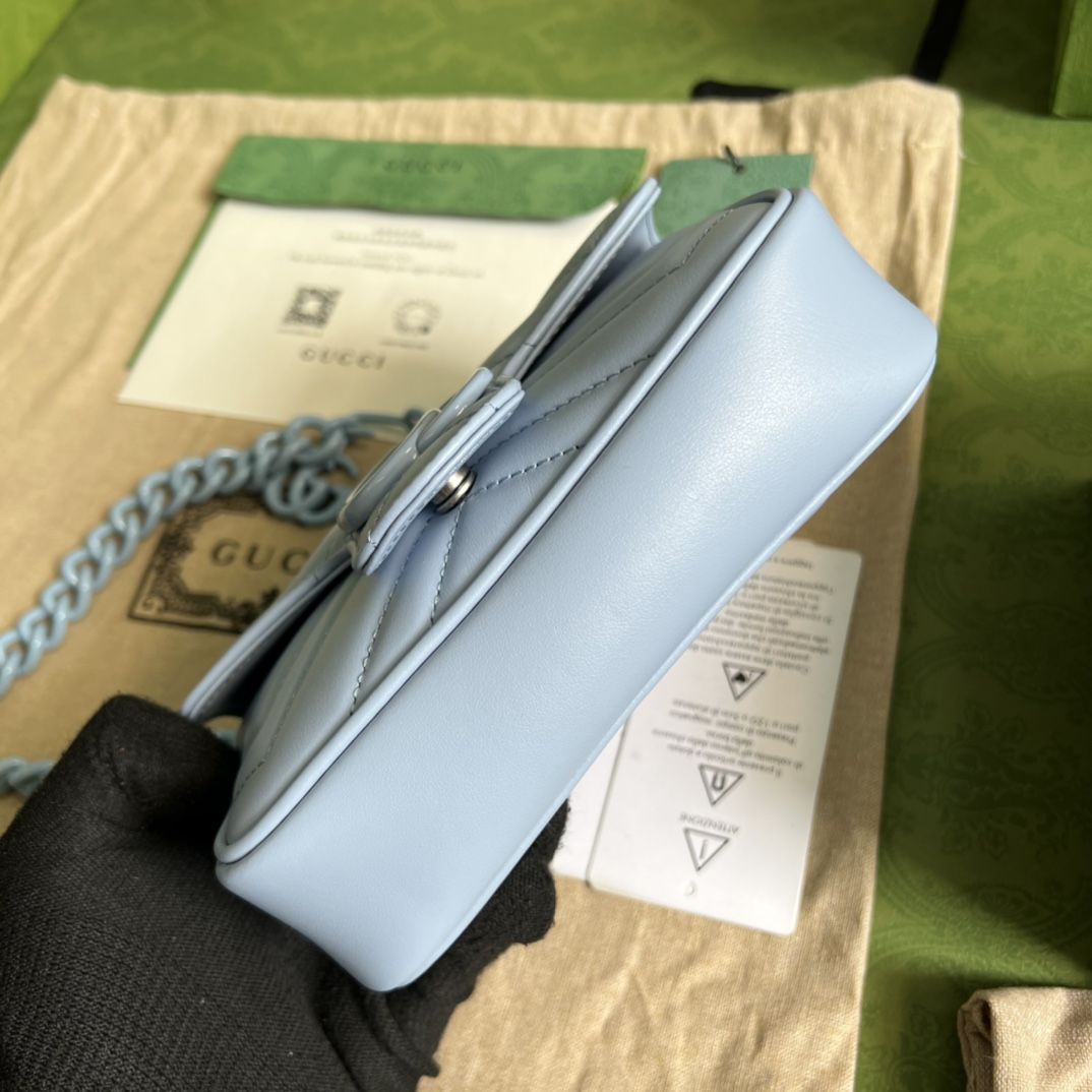 Gucci GG Marmont Sheepskin Shoulder & Crossbody Bag