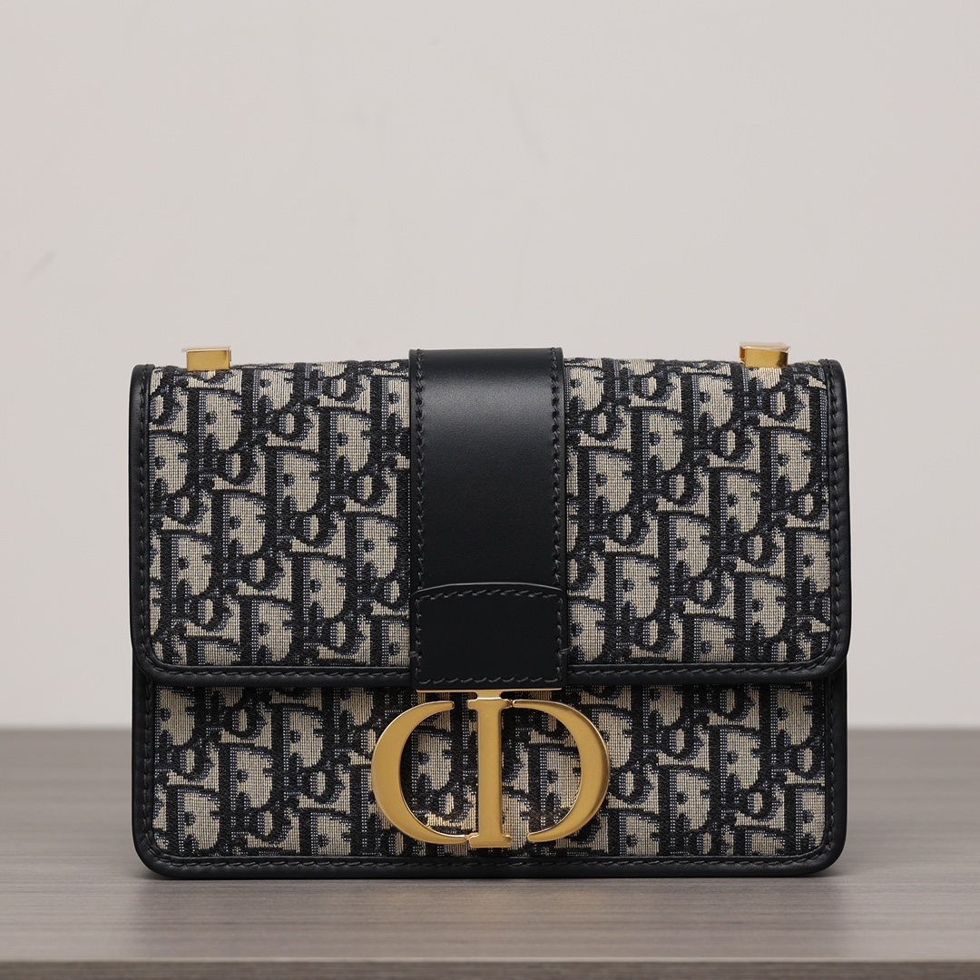 Dior Classic Monogram Handbag Crossbody Bag