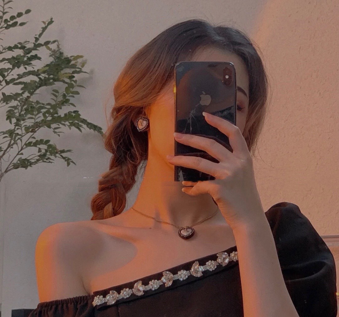 Chanel Resin Heart Earrings