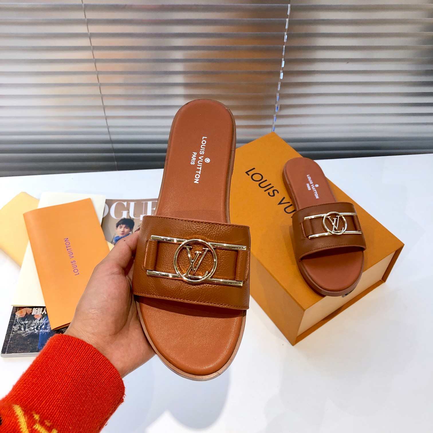 Louis Vuitton Classic Flat Slipper