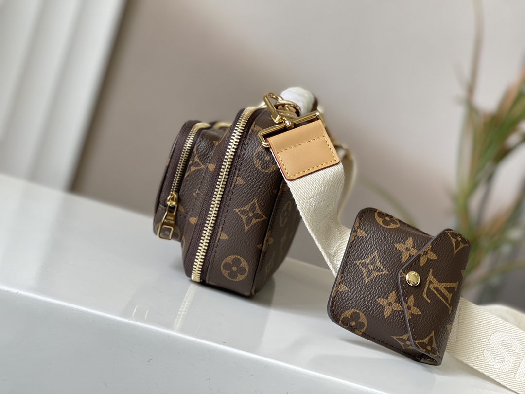 LV Classic Limited Edition Leather Monogram Handbag