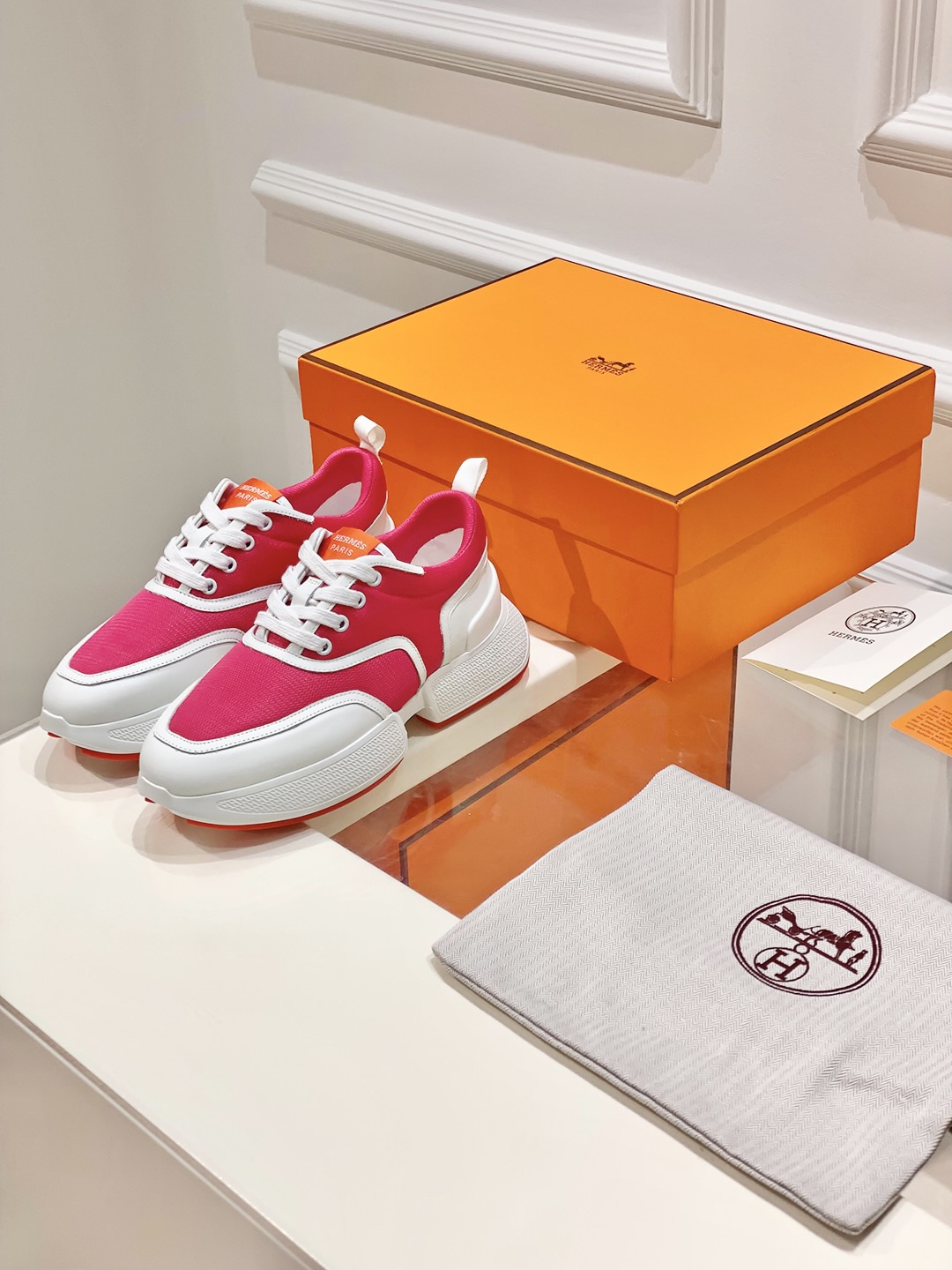 Hermes Thick-Soled GIGA Sneakers