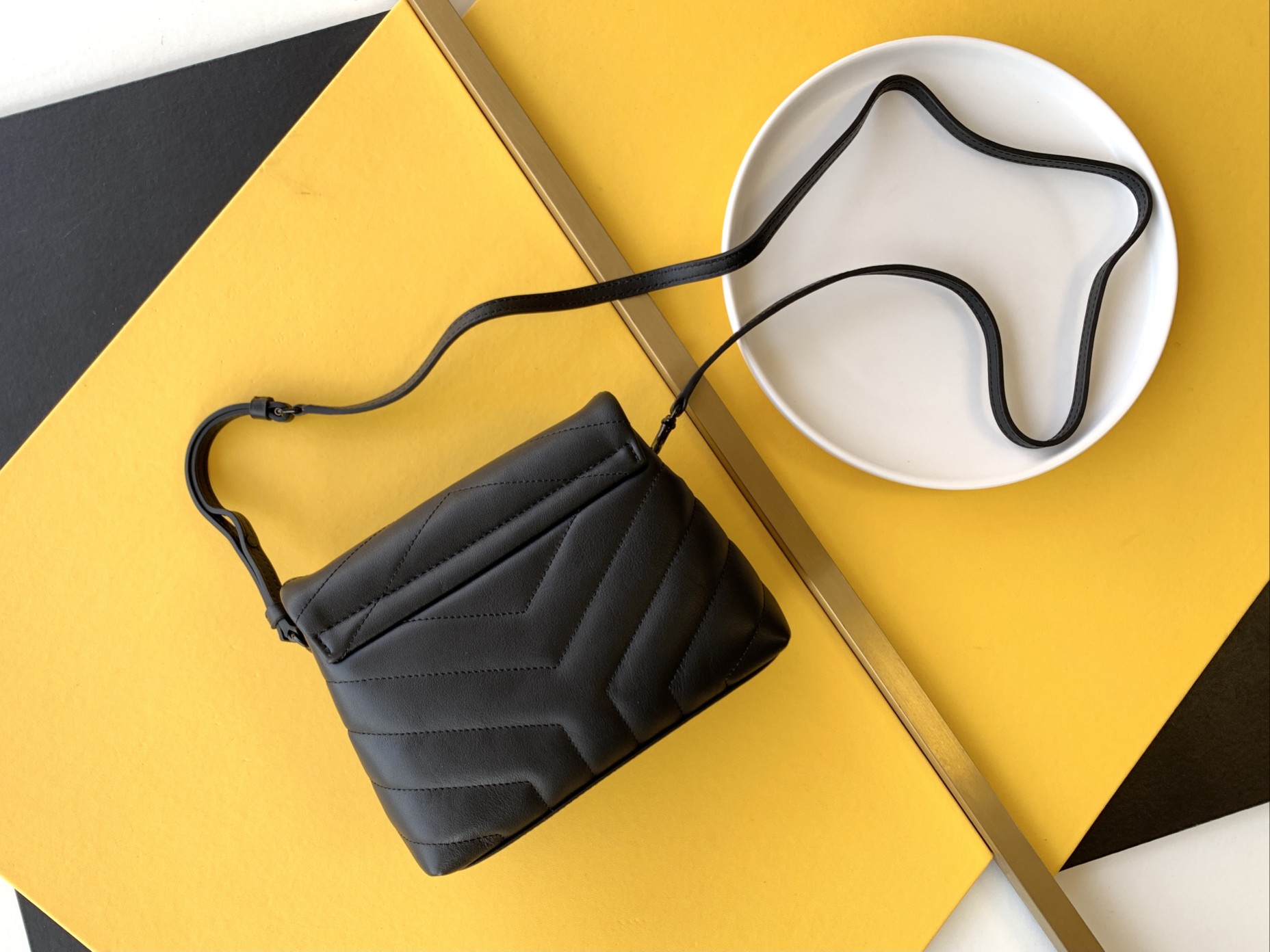 Saint Laurent Paris Classic Black Women's Crossbody Bag