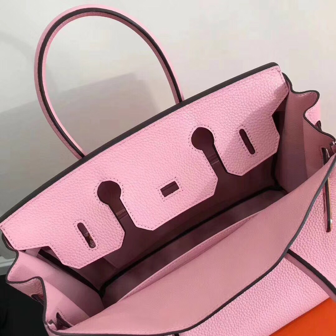 Hermès First-Layer Cowhide Elegant Handbag