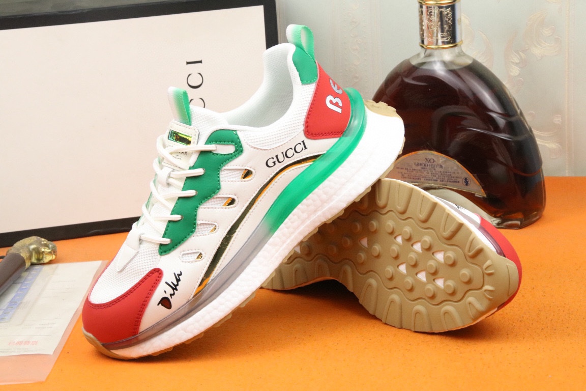 Gucci Exclusive Color-Block Sneakers