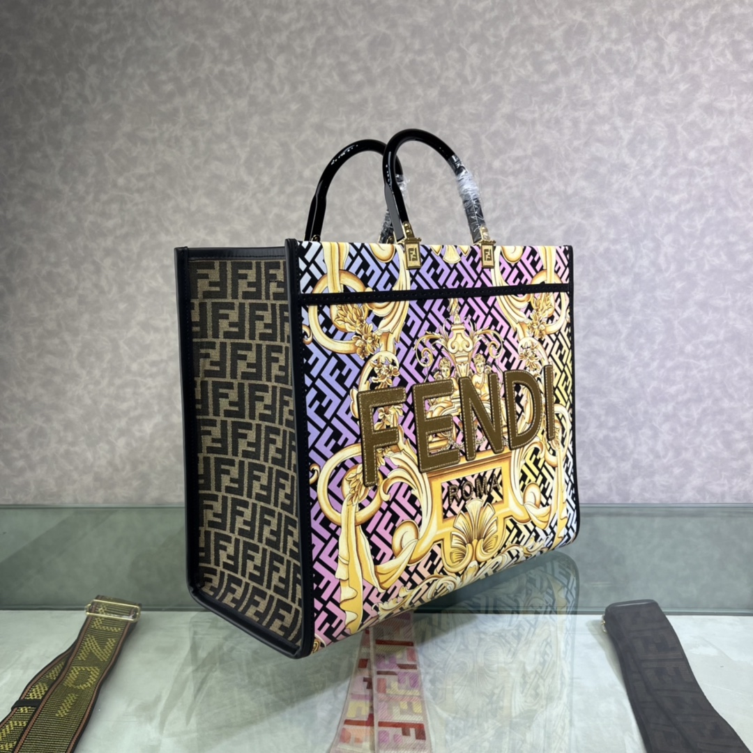 Fendi Collaboration Handheld Tote Bag
