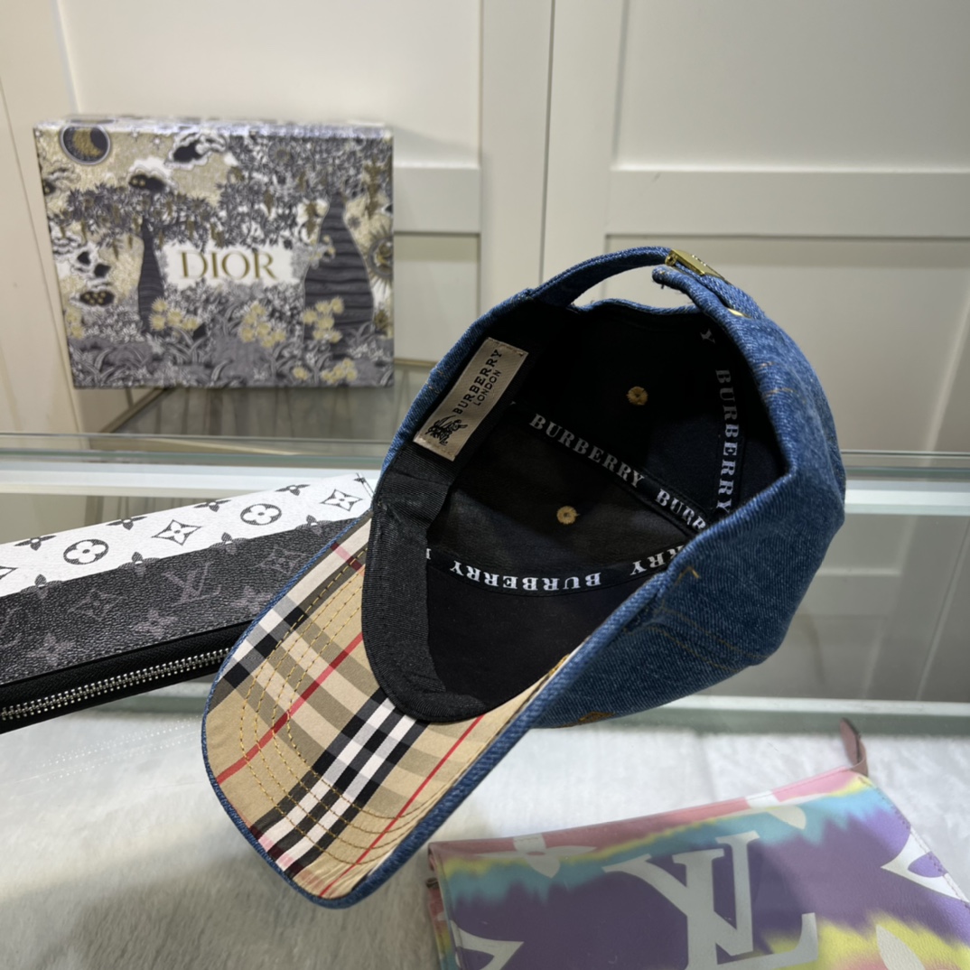 Burberry Denim Cap