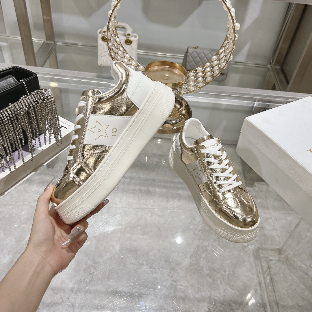 DIOR Thick-Soled Sneakers