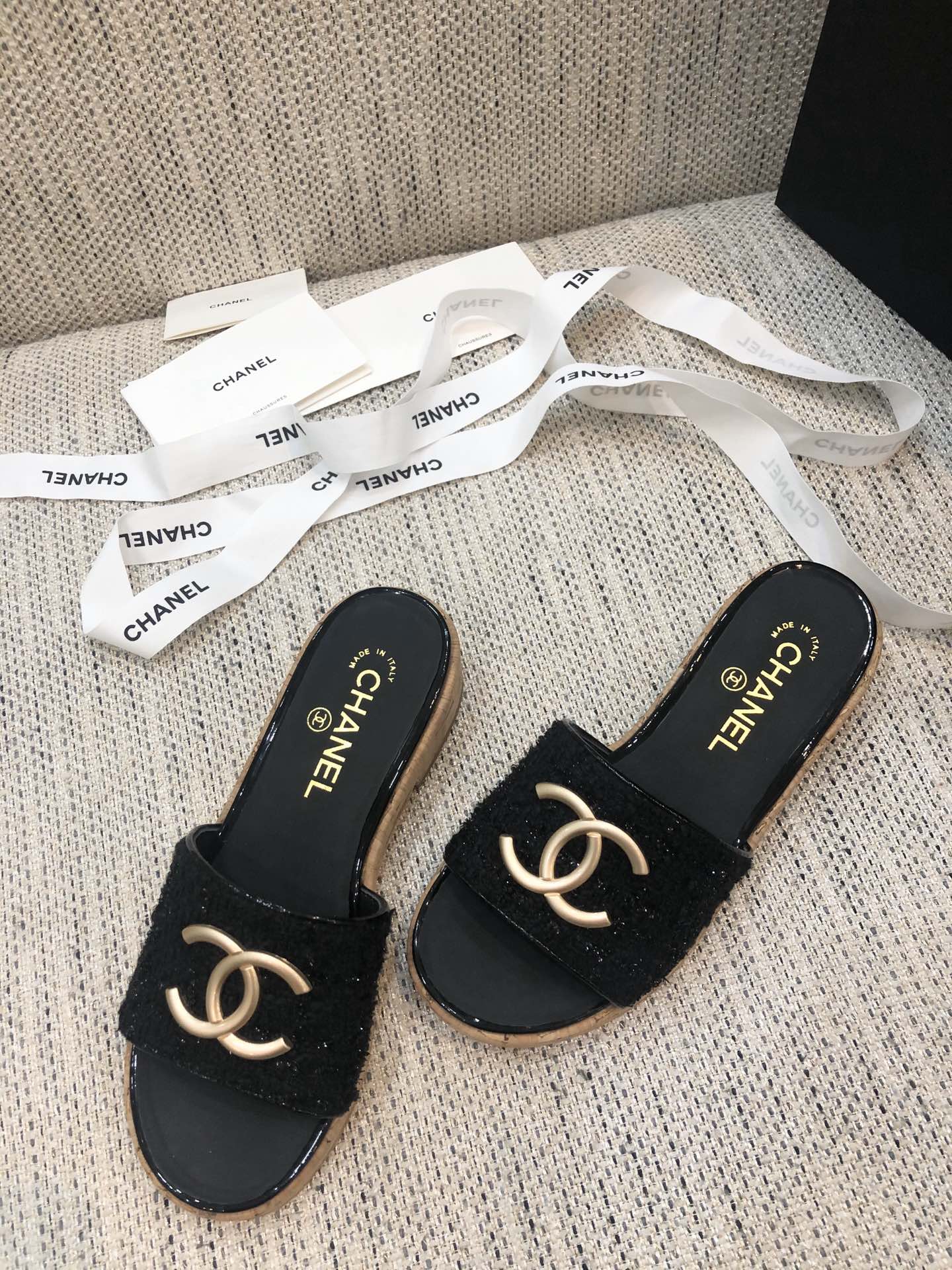 Chanel Original big brand luxury goods 1:1 high-end quality top qualityChanel clogs