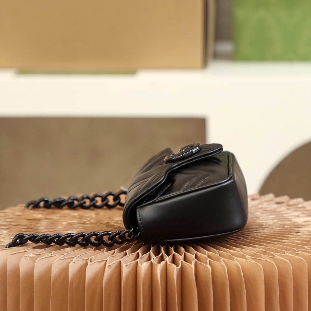 Gucci GG Marmont Sheepskin Shoulder & Crossbody Bag