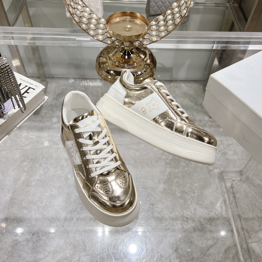 DIOR Thick-Soled Sneakers