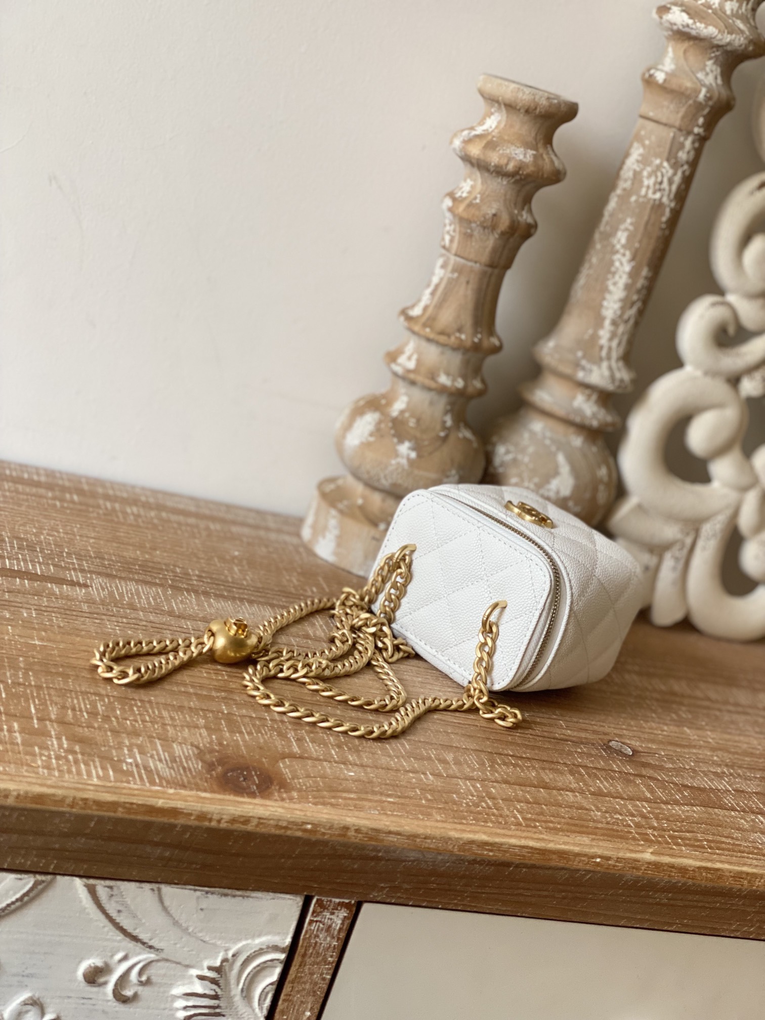 Chanel Lambskin Mini Makeup Pouch